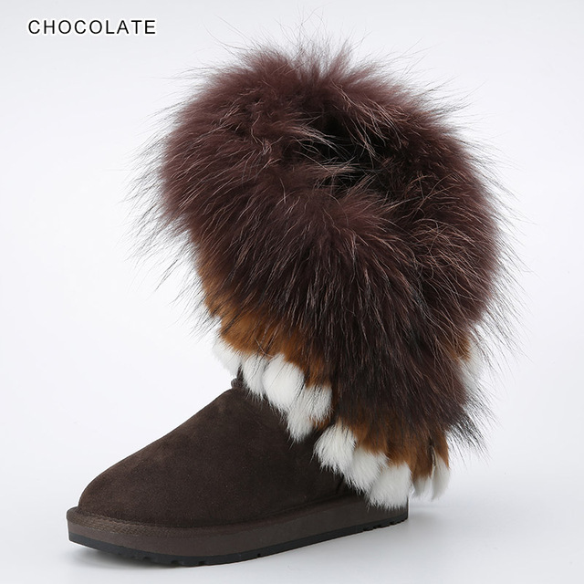 INOE-fashion-natural-fox-fur-cow-suede-leather-womans-winter-snow-boots ...