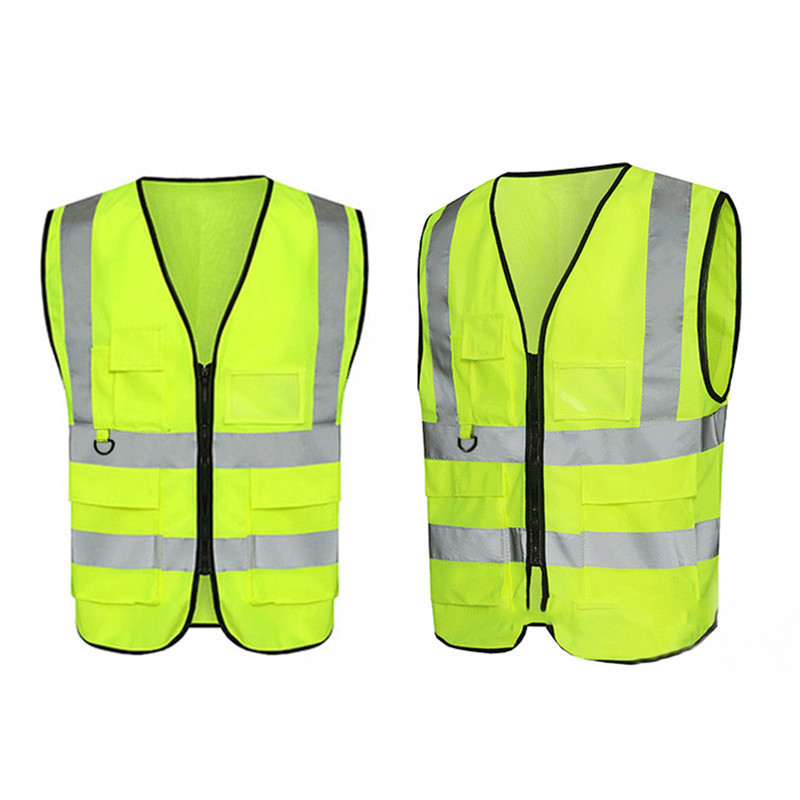 High Visibility 3D Multi-pocket Reflective Vest Reflective Clothing ...